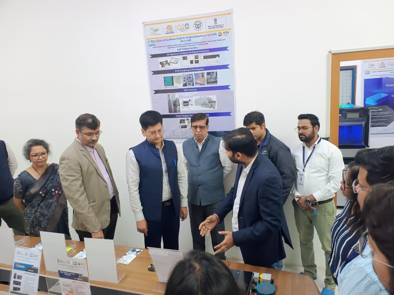 Visit by Shri Amitesh Kumar Sinha, Additional Secretary, Ministry of Electronics & IT