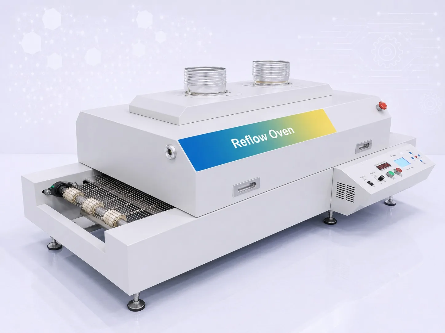 Reflow Oven at EDTC's electronics testing lab, Noida