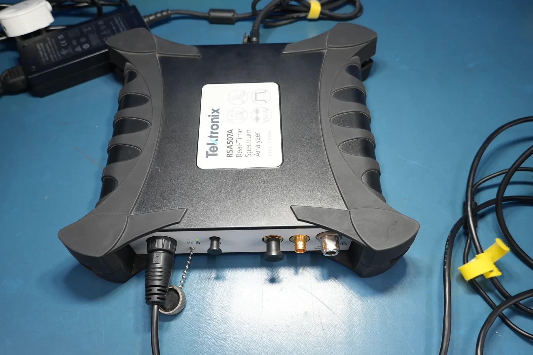 Spectrum Analyser at EDTC's electronics testing lab, Noida